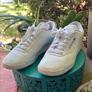 Reebok White Minimalist Sneakers